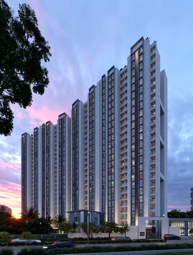 Swimming Pool Area at 209 Hadapsar