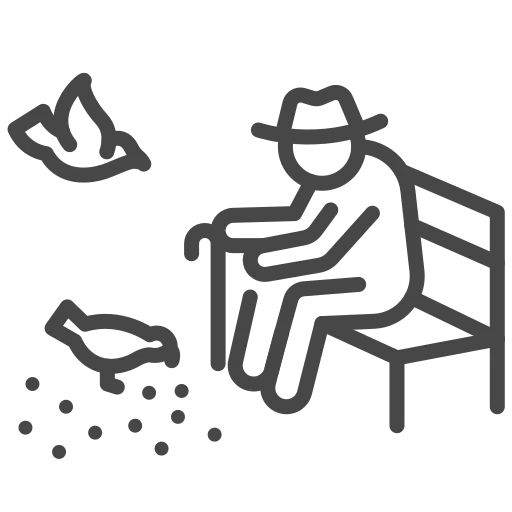 Senior Citizen Park at Gandharv Gokulam